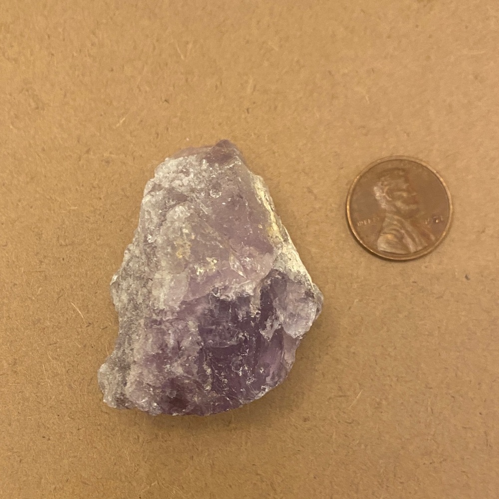 Raw Purple Amethyst Crystal